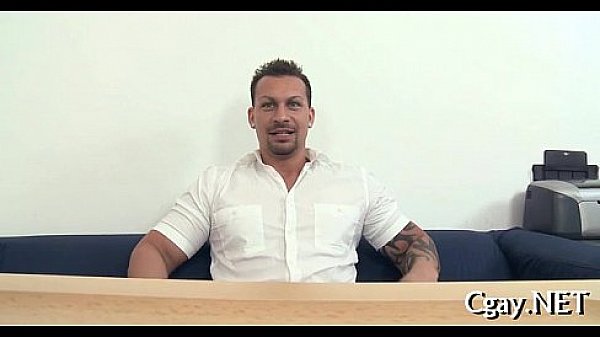 Dirty blowjob for lusty homo 