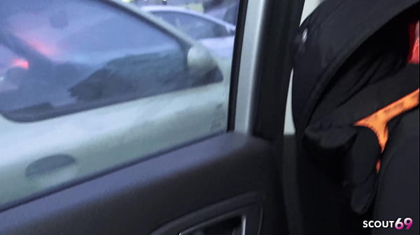 Play MP4 - German Teen talk to Risky Cheating Fuck at First Date with Stranger in his car diretly in Berlin City without condom