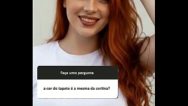 Nonton A Jovem Ruiva Silva Comenta A Cor Da Sua Intimidade. thumbnail