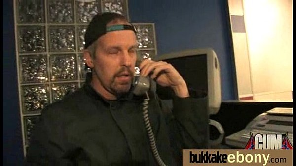 Huge cocks cover theirblack face in cum 11