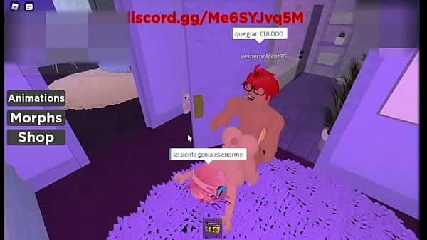 Roblox girl fucks his boyfriend and he cums a lot of times