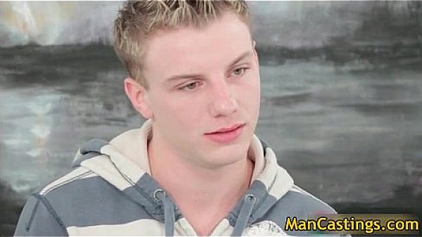 Cute face teen blows cock and gets tight gay video 