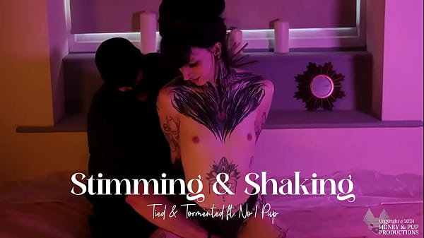 ** clip available! **No1 Pup tied a bamboo pole under Honey's knee's to really emphasise her shakesWhat a perfect positi... 