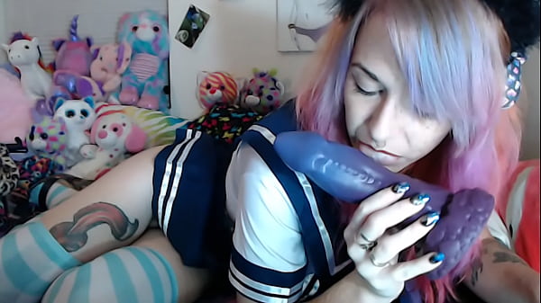 Neko Catgirl Sucks And Fucks Glass Toys And Rides Bad Dragon thumbnail