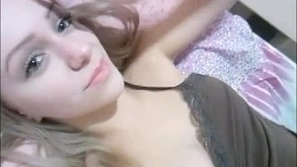 European teen show beautiful tits and masturbates on cam 