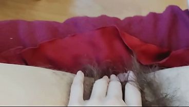 Very Hairy Pussy , Pov Masturbation , Finger Masturbation , Labia Majora , Orgasm With Moans thumbnail
