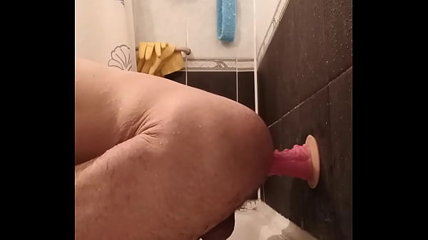Play MP4 - guy fucks himself with a dragon dildo in the shower