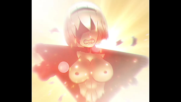 2b shows her tits in an epic manner 