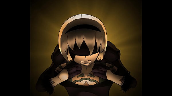 2b shows her tits in an epic manner 