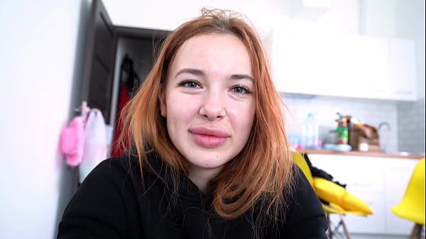 Play MP4 - Red-Haired Beauty's Mind-Blowing Blowjob Positions at Home