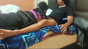 Mi suegra quiere su dosis de leche diaria, ella se volvi&oacute_ adicta al sexo