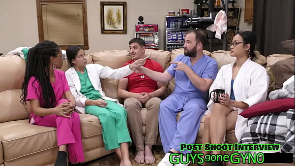 Male Nurse Sneaks Into Exam Room On Break To Masturbate On Exam Table On GuysGoneGynoCom! 