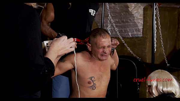 Play MP4 - Poor Ugly Slave Guy is Tasting Electro on Dick