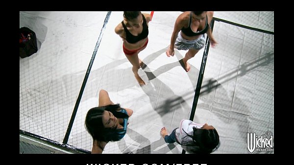 Play MP4 - Group of female fighters take a break from training to play