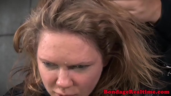 Bondage fetish Rain DeGrey tied to bed