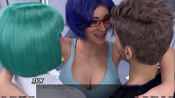 Stranded in space #74 blue haired milf want threesome with me & hot busty doctor 