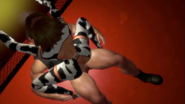 Anime cowgirl sex cage fucked hard on the fence 