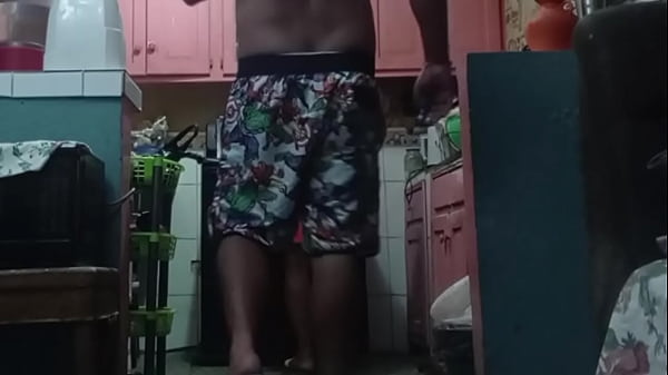 I fuck my father in law's big assed wife while she's preparing food in the kitchen 