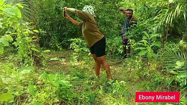 Doing research_in a Bush and I_see thisman he_help andsnap mesome pictures and we end up having sex