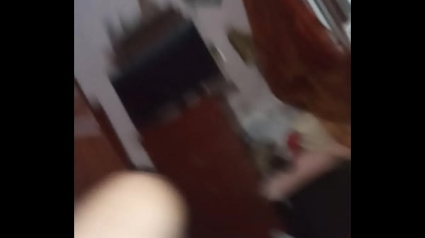 Second round anal games with iron anal plug