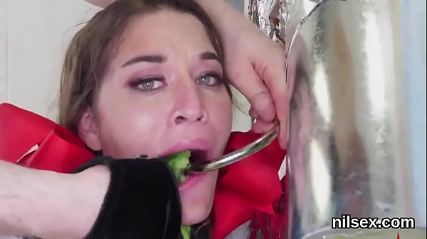 Naughty teenie was brought in anal assylum for painful therapy