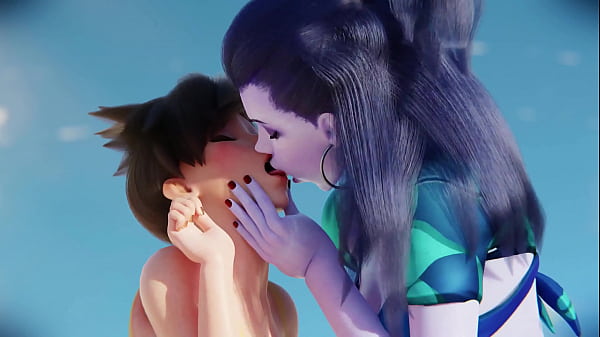 Widowmaker and_traces beach side fucking