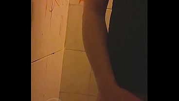 Amateur Straight Smooth Boy Caught &_ Filmed in the Toilets of the Club