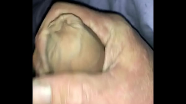 In bed horny wanking 