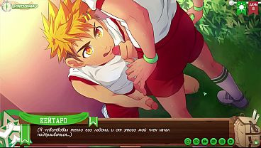 Play MP4 - Scene 1 - Hiro gives a juicy blowjob to Keitaro &lpar;Russian dub&rpar;