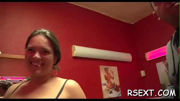 Sexy fatty gets the bone 