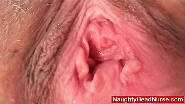 Mom Frantiska puss gaping in nurse uniform at clinic 