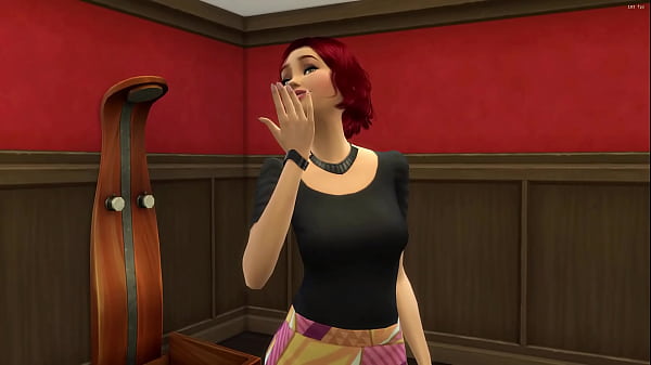 Stepmother and stepson fuck in the bathroom 