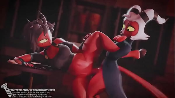 Moxxie has sex with his wife