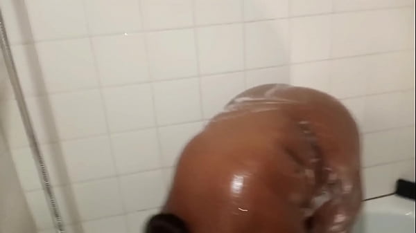 Play MP4 - Solo Wet Shower Big Black Milf Ass enJoi Da Pussy Completely Wet