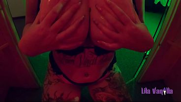 Blonde Dutch Slut With Massive Big Tits Sucks Bbc In Sauna & Swallows Every Drop! thumbnail