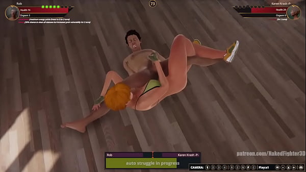 Rob vs karen nf3d mixed sexual combat femdom 