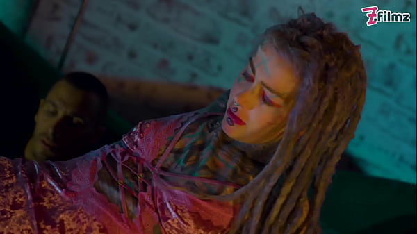 Tattooed girl caught by guard and faces off against bwc