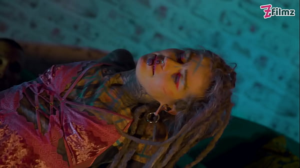 Tattooed girl caught by guard and faces off against bwc