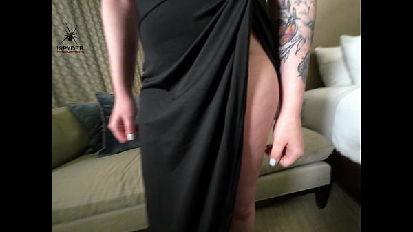 Kat modeling another outfit dressing and undressing