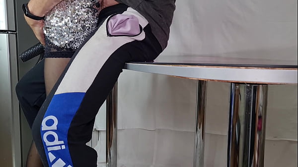 Sexy Wife In Dress And Stockings Fucks Real Lover thumbnail