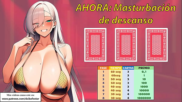 El concurso donde correrse tiene premio &iquest;quieres jugar rol joi voz espa&ntilde;ola 