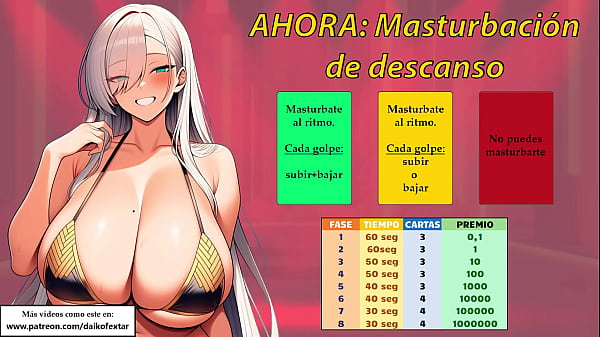 El concurso donde correrse tiene premio &iquest;quieres jugar rol joi voz espa&ntilde;ola 