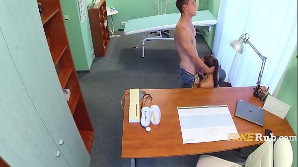 Secretary Fucks Doctor's step Son During Lunch Break 