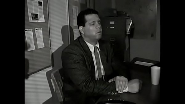 Play MP4 - Angry officers watch from behind filming of adult movie with brunette goddes Jewel De&grave;Nyle and longhaired geek