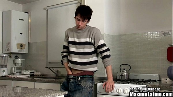 Play MP4 - Hot Latin Cook Jacking Off In Kitchen