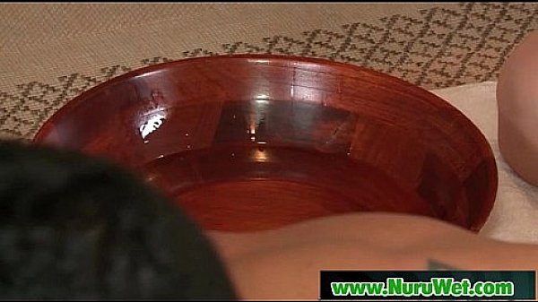 Skinny teen gives a thick cocked stud a nuru massage 01 