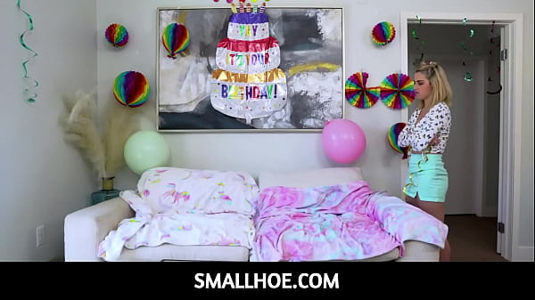 Tiny Bony Girls Blow The Best Balloons - Chanel Camryn 