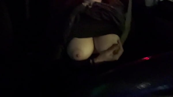 Play MP4 - Italian Big Tits Milf Artemisia Love Flashing her Big Horny Boobs While driving Horny AF