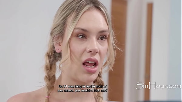 Blonde teen believes taboos can wait but she needs to prove a point 