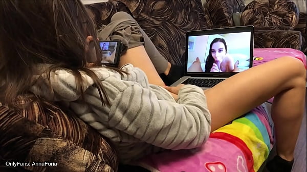 Russian Girl Masturbating on pornstar Lana_Rhoades (Part_1)